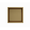 Fortifura Galeria Inbouwnis - 30x30x10cm - Geborsteld Messing PVD (Goud) SW891052