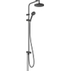 Hansgrohe Vernis showerpipe zonder thermostaat ecosmart mat zwart SW651713