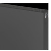 Plieger Compact flat paneelradiator compact vlakke plaat type 22 60x120cm 1895watt donker grijs structuur 7341211