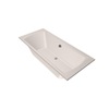 Xenz Robijn Inbouwbad - 180x80cm - inhoud 200L - met afvoer - Creme mat SW378317