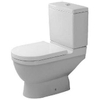 Duravit Starck 3 duobloktoiletset compleet 4,5l PK wit SW9932