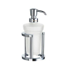 Smedbo Outline zeepdispenser Zeepdisp ST glas chroom SW12906