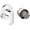 Hansgrohe Vernis eengreeps inbouw douchemengkraan set chroom SW803051