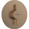 Hansgrohe Duoturn S inbouwkraan voor 1 functie brushed bronze SW918589