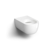 Clou Hammock randloze wandtoilet 37x56cm zonder spoelrand keramiek glanzend wit SW108319