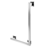 Emco Loft gebogen handgreep links chroom GA42643