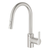 GROHE Feel Keukenkraan - hoog - uittrekbare uitloop - 2 straalsoorten - supersteel geborsteld SW229113