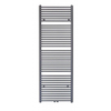 Rosani Polo Designradiator - 40x8x134cm - middenaansluiting - 496 watt - light graphit matt SW28028