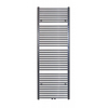 Rosani Polo Designradiator - 40x8x118cm - middenaansluiting - 441 watt - graphit glossy SW9918