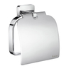 Smedbo Ice Toiletrolhouder - met klep - chroom SW74382