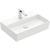 Villeroy & Boch Memento 2.0 wastafel voor handdoekhouders 60x42cm 1 kraangat ceramic+ wi SW358416