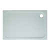 Crosswater Shower Tray douchebak 90x120x4.5cm met antikalkbehandeling stone resin wit SW31098