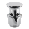 Crosswater Basin Klikwaste - 1/4"- gesloten - verlengd - chroom SW31117