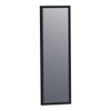 BRAUER Onyx spiegel - 25x80cm - rechthoekig - zwart geborsteld frame SW228058