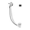 Crosswater badvulcombinatie met popup afvoerplug verlengd 100cm chroom SW31387