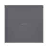 Villeroy & Boch Squaro infinity douchebak 90x80x4cm antraciet SW29373