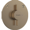 Hansgrohe Duoturn S inbouwkraan voor 2 functies brushed bronze SW918587
