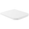 Villeroy & Boch Venticello closetzitting met deksel met softclose en quick release RVS/wit SW106577