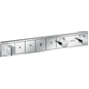 Hansgrohe RainSelect afbouwdeel voor inbouw douchekraan thermostatisch voor 4 functies 59.8x9cm chroom SW157090