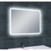 Wiesbaden Quatro spiegel rechthoek met LED, dimbaar en spiegelverwarming 80 x 60 cm SW20785