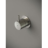 Hotbath Cobber stopkraan H zwart chroom SW73663