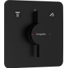 Hansgrohe Duoturn Q inbouwkraan voor 2 functies mat zwart SW918566