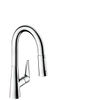 Hansgrohe Talis S keukenkraan 160 met uittrekbare handdouche instelbaar 110° of 150° chroom SW95067