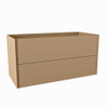 Mondiaz TENCE wastafelonderkast - 100x45x50cm - 2 lades - push to open - softclose - Oro SW1016270
