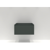 HR badmeubelen Matrix Wastafelonderkast - 80x44.8x40cm - 3D-front - 1 lade - greeploos met greeplijst - petrol mat SW757131