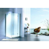 Saniclass Cansano vaste wand exclusief profiel 89x89x195 links aluminium TWEEDEKANS OUT2987