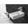 Wiesbaden Solid surface fontein links 40 x 22 x 10 cm mat wit SW102827