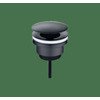 Royal Plaza Merlot wastafelplug 1 1/4" niet afsluitbaar zwart SW158762