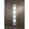 Sunshower Deluxe White UV- en infrarood inbouwapparaat 32x187x16cm full body 2000watt aluminium inclusief eindinstallatie en 5 jaar garantie SW223334