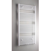 Rosani Polo handdoekradiator 40x118cm 441watt met middenaansluiting glans wit SW108585