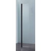 Royal Plaza Parri draaideel voor walk-in 35x200cm mat zwart profiel en helder glas SW203535