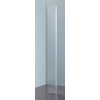 Royal Plaza Parri hoekdeel 25x200cm zilver profiel en helder glas met clean coating SW158693