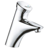 GROHE Eurodisc SE zelfsluitende wastafelkraan 1/2 zonder menging blauwe markering 0410027