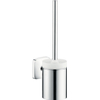 Hansgrohe PuraVida closetborstelgarnituur met borstelhouder keramiek chroom 0451224