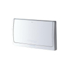 GROHE WC bedieningsplaat SF verticaal wit 0442605