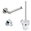 FugaFlow Eccelente Acces Toiletset 3-delig Chroom SW1123845