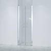 FugaFlow Efficiente Vetro Pendeldeur - 80x200cm - 6mm veiligheidsglas - anti kalk - chroom SW1123777