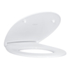 GROHE Bau closetzitting met deksel met softclose met quick release wit SW197126