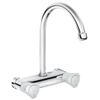 GROHE Costa L Keukenkraan - hoog - bovenuitloop - inbouw - chroom 0440172
