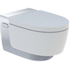 Geberit AquaClean Mera Comfort Douche WC - geurafzuiging - warme luchtdroging - ladydouche - softclose - glans/chroom afdekplaatje - glans wit GA13633