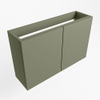 Mondiaz FOWY fonteinonderkast - 70x22x50cm - 2 deuren - push to open - softclose - Army SW1016834