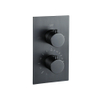 FugaFlow Eccelente Sobrado Badkamer Thermostatische Inbouwkraan - inbouwdeel - Gun Metal PVD SW1123319