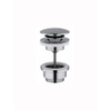 Hotbath Pal clickplug met schroef rond chroom SW12943