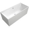 Villeroy & boch Collaro Bad - 180x80cm - inbouw - rechthoek - met badwaste chrome - zonder panelen - wit SW354270