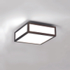 Astro Mashiko 200 Square Plafondlamp 20x20x7.85cm IP44 fitting E27 brons SW378007