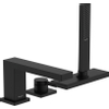 Hansgrohe Tecturis 3-gats badrandkraan met sbox matzwart SW918793